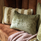 Preview: Dutch Decor Fransen Plaid 'Phoebe' 140 x 180 cm Pomegranate - Rot